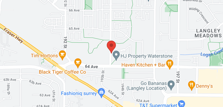 map of 211 6490 194TH STREET